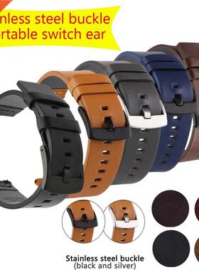 20/22mm Leather Watch band Bracelet Huawei watch GT2 46M