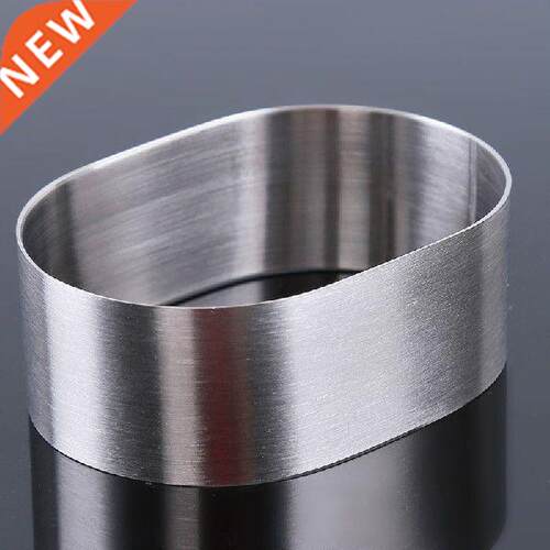 Cake Tools Bakeware Mould Oval Shaped Stainless Steel