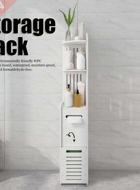 Bathroom Storage Rack Multifunction 5 Layer Vertical Storage