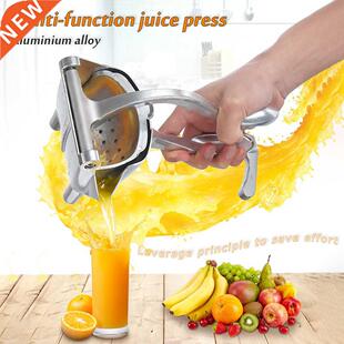 Aluminum Alloy Manual Juice Squeezer Hand Pressure Juicer