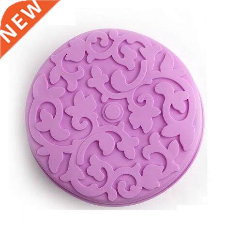 8.5Inch Big Cake Silicone Mold Flower Pattern Mousse Cake