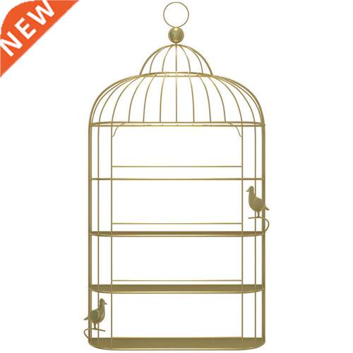 Nordic nail art wall display shelf kitchen bird cage