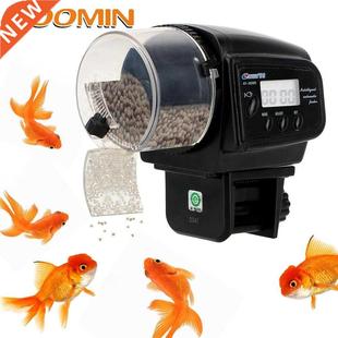 HOOMIN Aquarium Fish Feeder 100ML Automatic Fish Feeder for