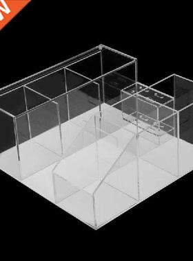 crylic Cler Eyelsh Grfting Tools Storge Box Beuty