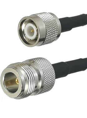 1Pcs RG58 TNC Male plug to N Female jack Connector RF Coaxia