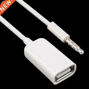 3.5mm Male AUX Audio Plug Jack To USB usb extension cable 2.