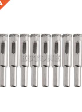 10Pcs 10 mm forage diamant base Coated Bits Scie Carreaux ve