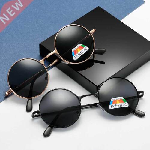 Cycling Glasses Bike Bicycle Retro Round Frame Metal Glasses