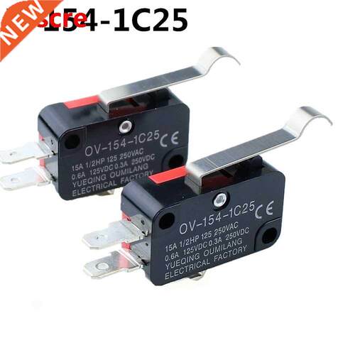 1pcs 5pcs 10pcs Micro R Hooked Hebelm Limit Switch SPDT O