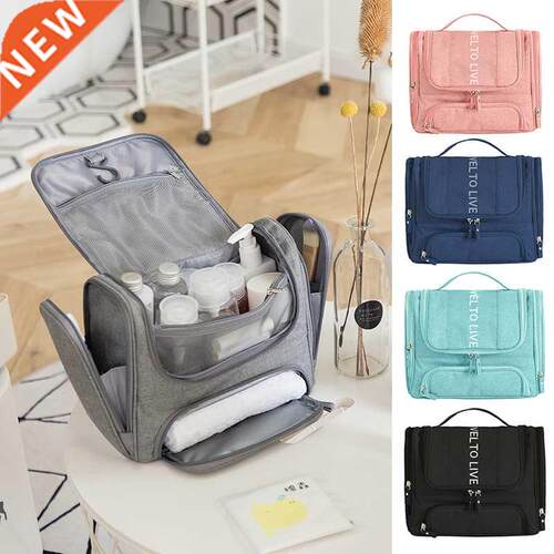 Waterproof Men Hanging Cosmetic Bag Travel Organizer Makeup