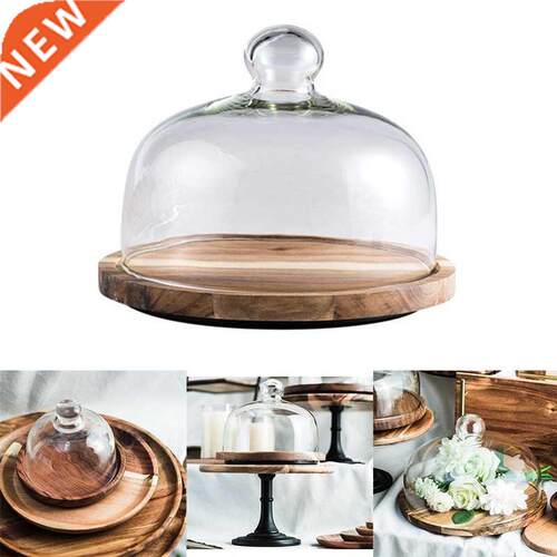 Creative Wooden Cake Stand Dessert Tray Display Stand