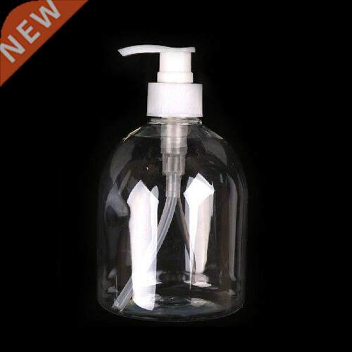 500ml Plastic Cleanser Bottles Clear Make Up Shampoo Lotion