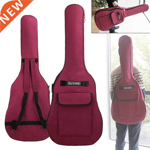 40/41Inch Waterproof Oxford Fabric Guitar Case Gig Bag Doubl