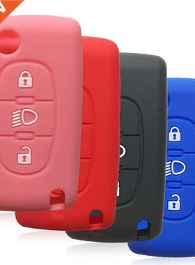 Silicone Car Key ver for Citroen C4 2008 Picasso Berlingo C3