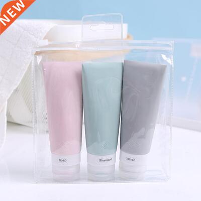 Pcs 8/60/80ml Travel Silicone Lotion Shampoo Shower Gel