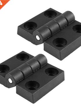 2pcs 63mm x 50mm Cabinet Plastic Hinge Door Hinges Hinge Bla