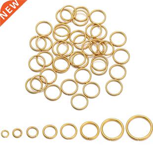 50-200pcs/lot 4 5 6 8 10 mm Stanless Steel Jump Rngs Splt