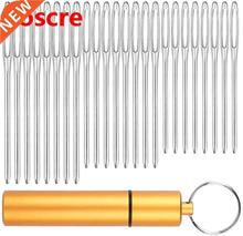24PCS Large-Eye Blunt Needles 3 Size Big-Eye Leather Hand St