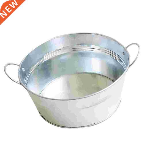 1Pc Nordic Iron Bucket for Gardening Antique Pot Plant