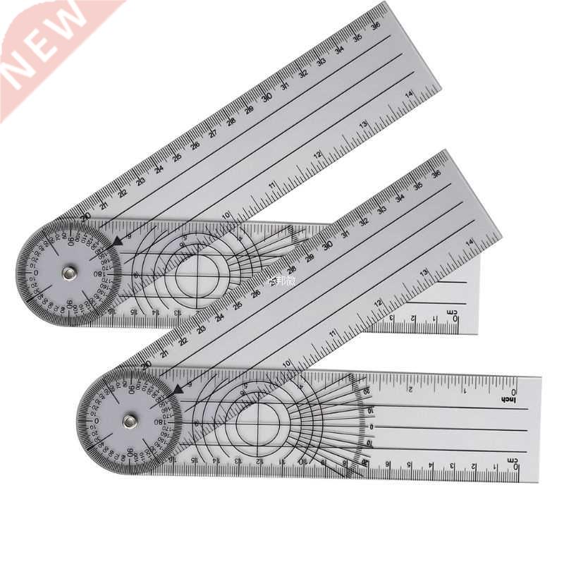 2pcs Folding Medical Spine Scale Orthopedics 360 Degree Meas