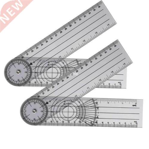 2pcs Folding Medical Spine Scale Orthopedics 360 Degree Meas