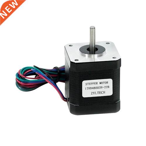 Nema 17 Stepper Motor 1.7 A 0.59 Nm 84 oz.in 48mm Body w/ 1m