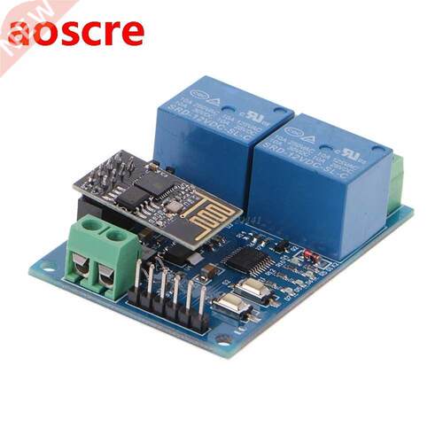 WIFI Relay Module ESP8266 IOT APP Controller 2-Channel For S