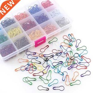 100/300/600 Pcs Safety Pins Metal Clips Knitting Stitch Mark