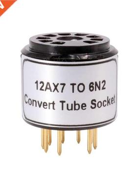 1PC Tube Socket Adapter ECC8 12AX7 to 6N2 6N1 6N6 Converter