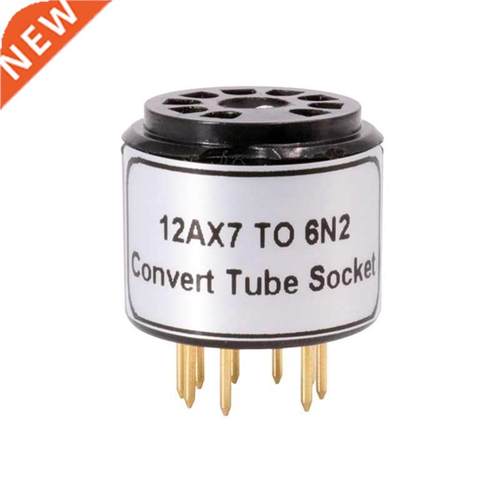 1PC Tube Socket Adapter ECC8 12AX7 to 6N2 6N1 6N6 Converter