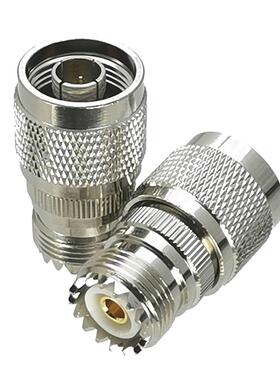 10Pcs Connector N Male Plug to UHF SO239 Female Jack RF Adap
