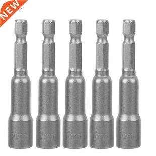 5pcs Magnetic Hex Socket Tool Steel Electric Screwdriver Mag