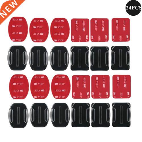 Flat Curved Adhesive Mounts icker Mount for GoPro Hero 8 B