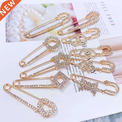 rendy Popular Colorful Alloy Rhinestone Decoration Buckle Pi