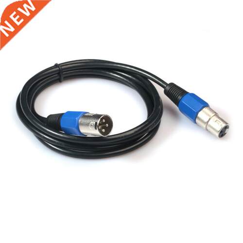5m XLR 3pin Male to Female Cables Black Shielded Microphone