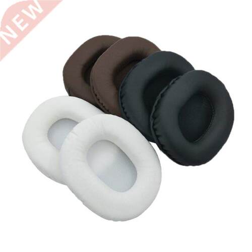 2Pcs Replacement Leather foam Ear Pads pillow Cushion Cover