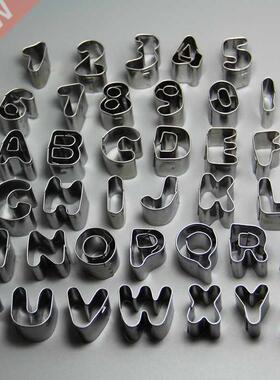 26 English letters cookie cutter mould cake decoration  t