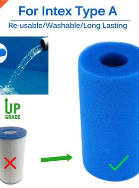 Swimming Pool Foam Filter Sponge Reusable Biofoam Cleaner Wa
