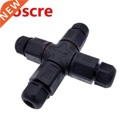 3PIN 4 way Led Industrial Electrical Waterproof X-Connector