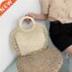 Net Beach Out Seaside Straw Hollow Fishing Solid Female Bag