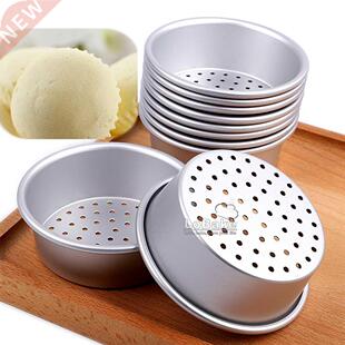 10pcs 9.5cm leaky style round cup aluminium anodizing cake