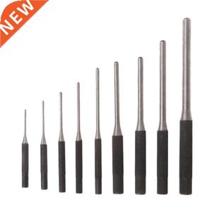 9Pcs Durable Steel Roll Pin Punch Set Tool Kit For Removing