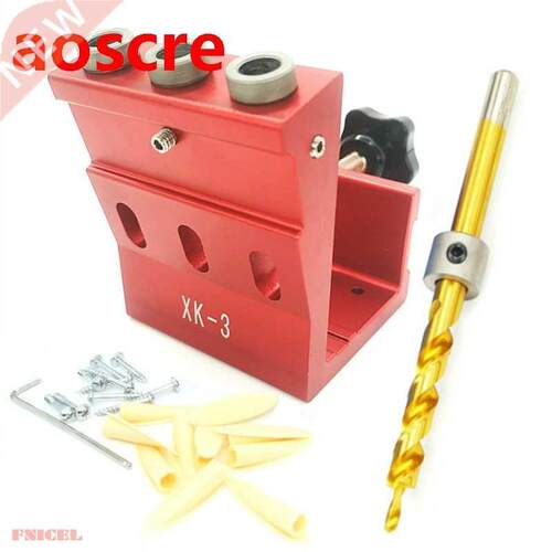 Upgraded 9mm Oblique Hole Drill 15 Degree Angle Locator Bits