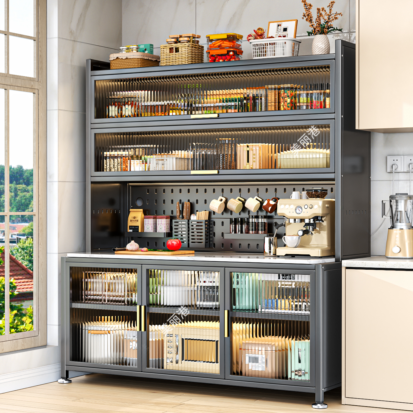 爆卖10w+送货上门】厨房柜置物架