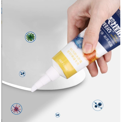 马桶底座密封胶防漏水坐便器底部固定胶卫生间专用修补封边防水胶