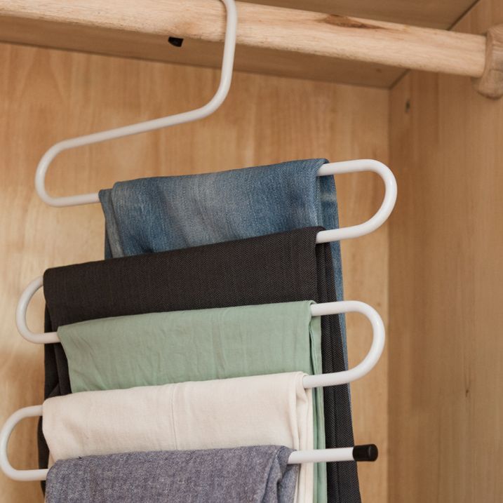 裤子收纳神器裤架家用衣柜多功能裤子衣架挂裤子