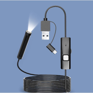 内窥镜汽车维修高清摄像窥视镜手机外接无线摄像头下水道管道探头