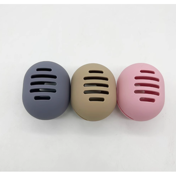 粉扑收纳盒桌面梳妆台分格防尘翻盖盒子放气垫美妆蛋化妆品置物架