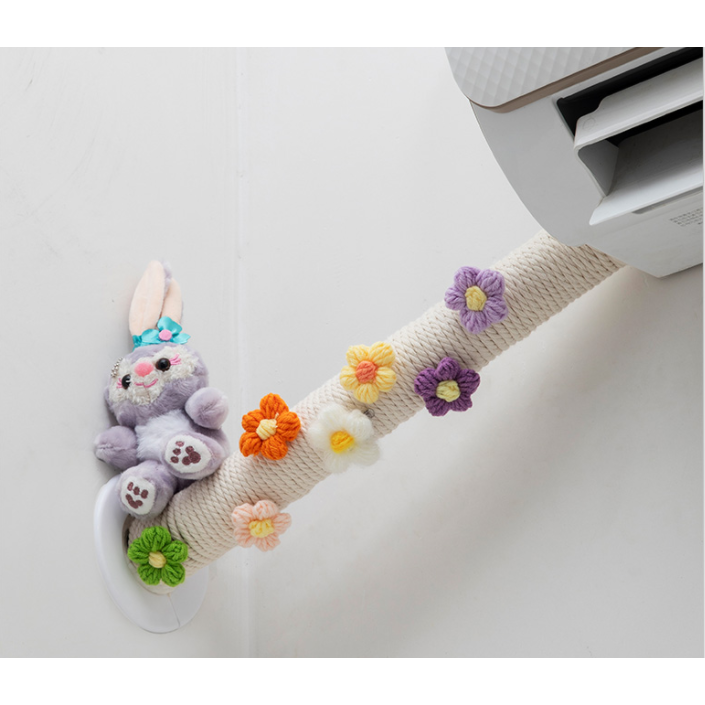 包空调管子装饰遮挡麻绳线美化创意水管燃气暖气下水管道遮丑神器