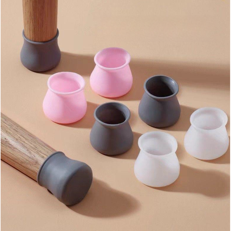 通用型椅子脚套万能凳子脚垫升级加厚硅胶防滑耐磨桌子保护静音套